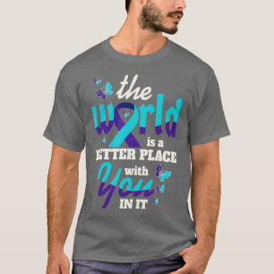 Camiseta Mejor con su conciencia sobre el suicidio Salud me