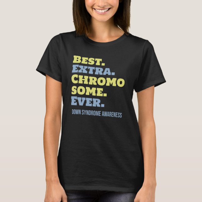 Camiseta Mejor Conciencia sobre el Síndrome de Insuficienci (Anverso)