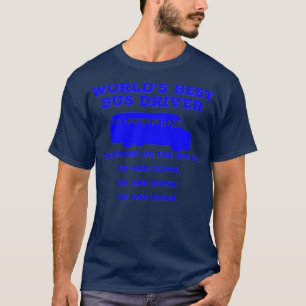 Camiseta Mejor Conductor de Autobús del Mundo Classic TShir