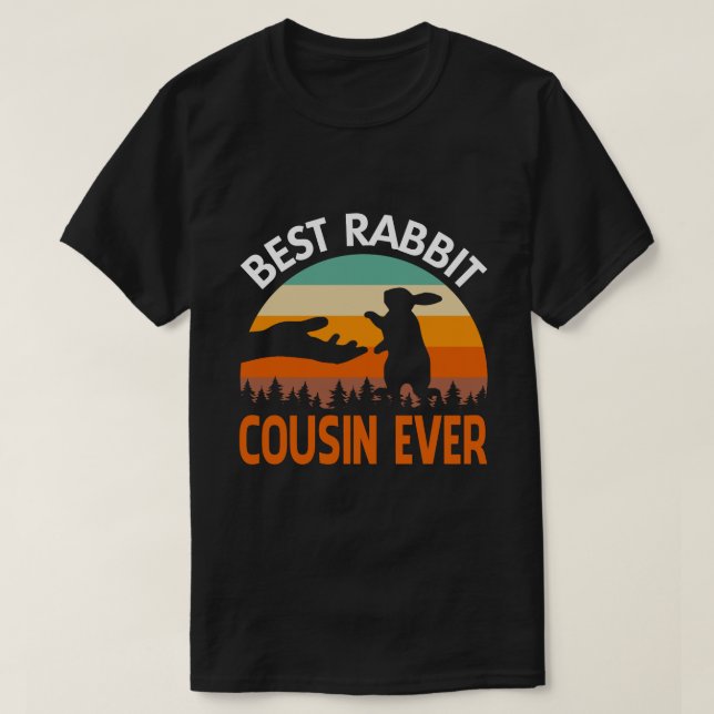 Camiseta Mejor Conejo COUSIN EVENTUAL (Diseño del anverso)