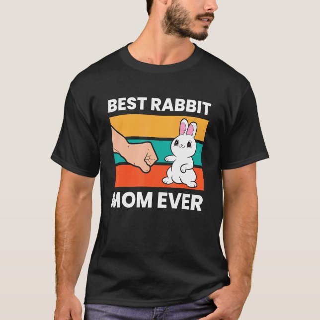 Camiseta Mejor Conejo Mamá Nunca Conejo (Anverso)