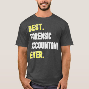 Camiseta Mejor Contador Forense de la Historia