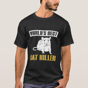 Camiseta Mejor Control de Plagas Exterminador de Ratas del