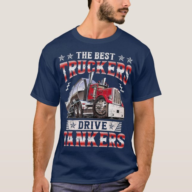 Camiseta Mejor controlador del depósito de camiones cistern (Anverso)