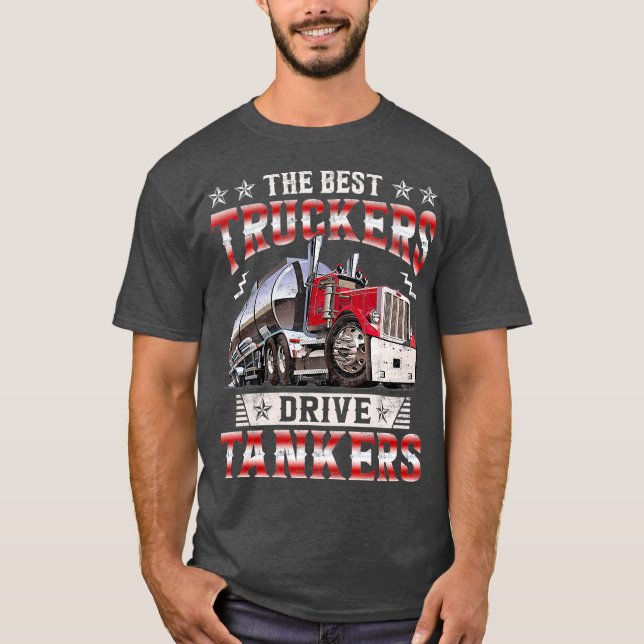 Camiseta Mejor controlador del depósito de camiones cistern (Anverso)