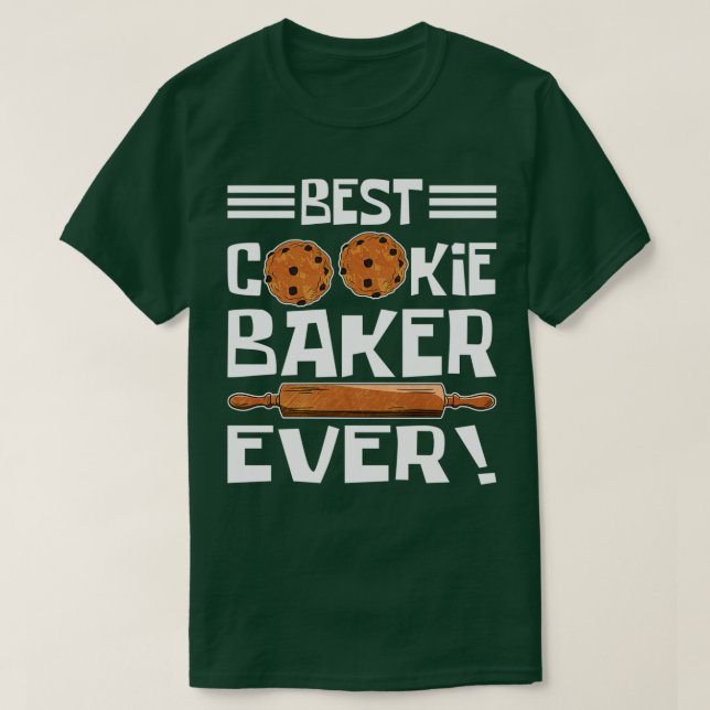 Camiseta Mejor Cookie Baker (Diseño del anverso)