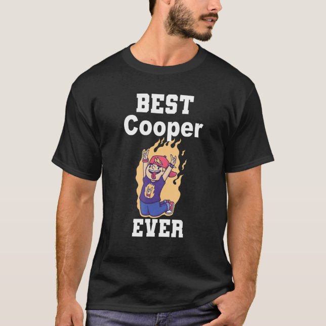 Camiseta Mejor Cooper jamás (Anverso)