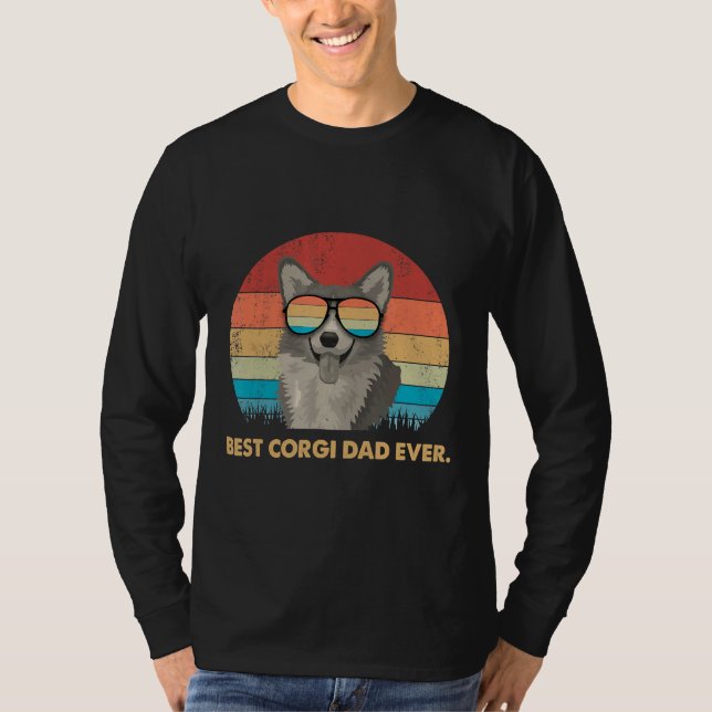 Camiseta Mejor Corgi Dad (Anverso)