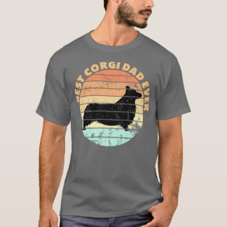 Camiseta Mejor Corgi Dad del mundo Diseño1116