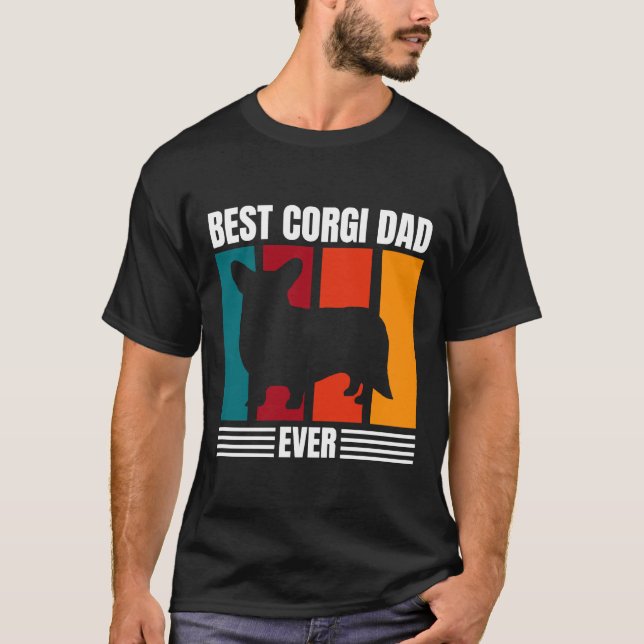 Camiseta Mejor Corgi Dad Nunca 433 (Anverso)