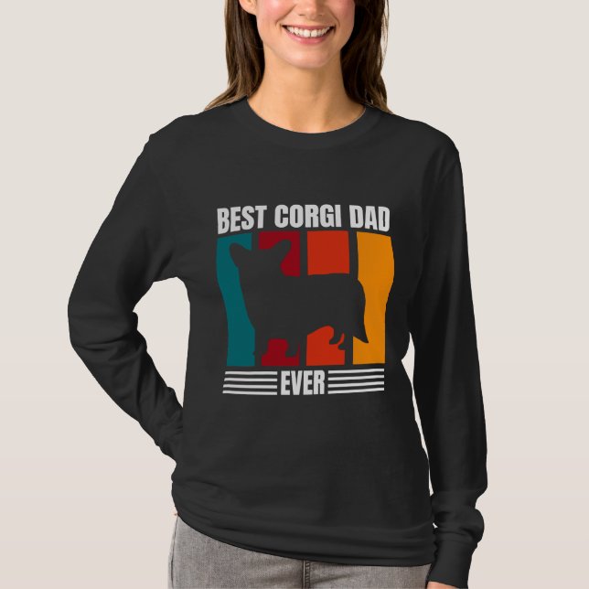 Camiseta Mejor Corgi Dad Nunca 433 (Anverso)