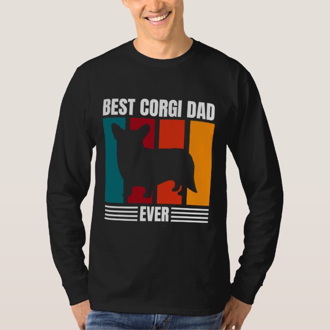 Camiseta Mejor Corgi Dad Nunca 433 (Anverso)