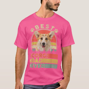 Camiseta Mejor Corgi Dad Siempre Gracioso Corgi Lover Dog F