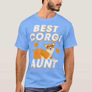 Camiseta Mejor Corgi Tía Graciosa Corgi Dog 