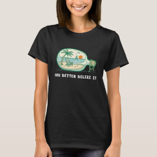 Camiseta Mejor créetelo divertido recuerdo vacaciones Belic
