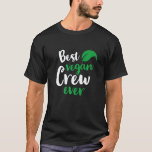 Camiseta Mejor Crew Vegano Grupo de Veganismo Ropa Nutrició