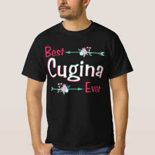 Camiseta Mejor Cugina de la historia del primo italiano Chi