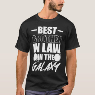 Camiseta Mejor cuñado de la galaxia hermana política si