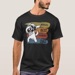 Camiseta Mejor Dabbing Havanese Dad Dab Para Niños Hombres