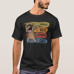 Camiseta Mejor Dabbing Leonberger Dad Dab Para Niños Hombre