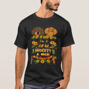 CAMISETA MEJOR DACHSHUND FUNNY WIENY DOG LOVER NAUGHTY Y