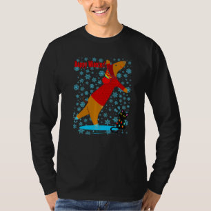 Camiseta Mejor Dachshund Gracioso Perro Wiener Cute Feliz W