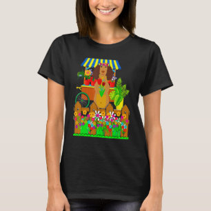 CAMISETA MEJOR DACHSHUND WIENER DOXIE PERRO CON FLORES