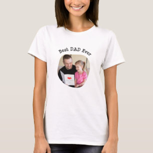 Camiseta Mejor DAD alguna vez subir tu foto de la familia c
