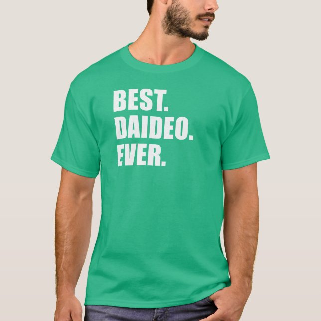 Camiseta Mejor Daideo De La Historia (Anverso)