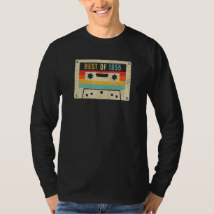 Camiseta Mejor de 1955 Cinta de Cassette Retro Vintage 68th