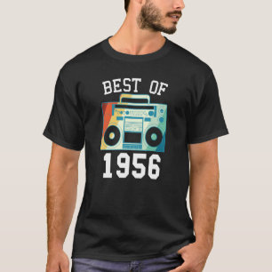 Camiseta Mejor De 1956 Cumpleaños Vintage 1956