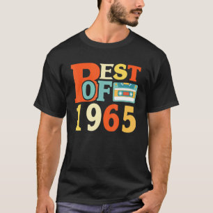 Camiseta Mejor De 1966 55ª Cinta De Cassette De Cumpleaños