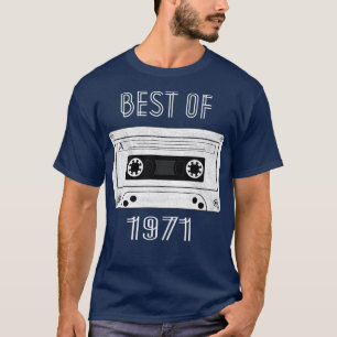 Camiseta Mejor De 1971 50º Regalos De Cumpleaños Cinta Cint
