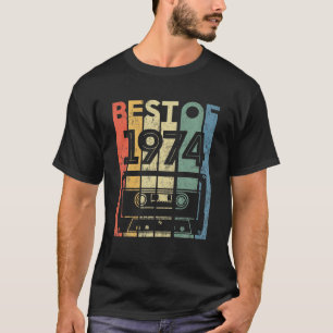 Camiseta Mejor De 1974 Regalos De 48 Años De antigüedad Cin