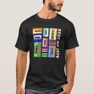 Camiseta Mejor De La Cinta Cassette 1979 Cinta Retro 80S 90