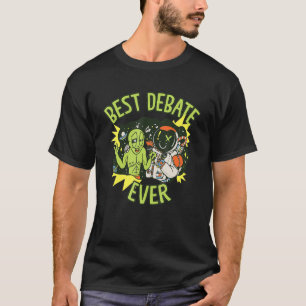 Camiseta Mejor debate que nunca antes habla de extranjeros