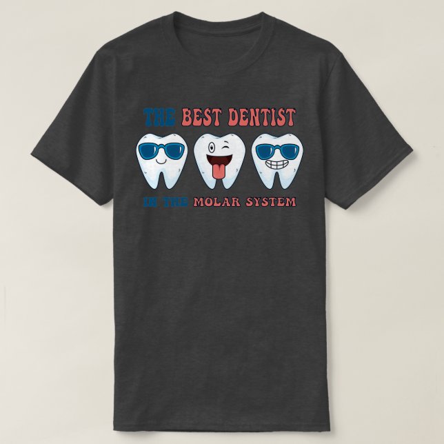 Camiseta Mejor Dentista de Guay (Diseño del anverso)