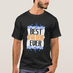 Camiseta Mejor desarrollador de software jamás