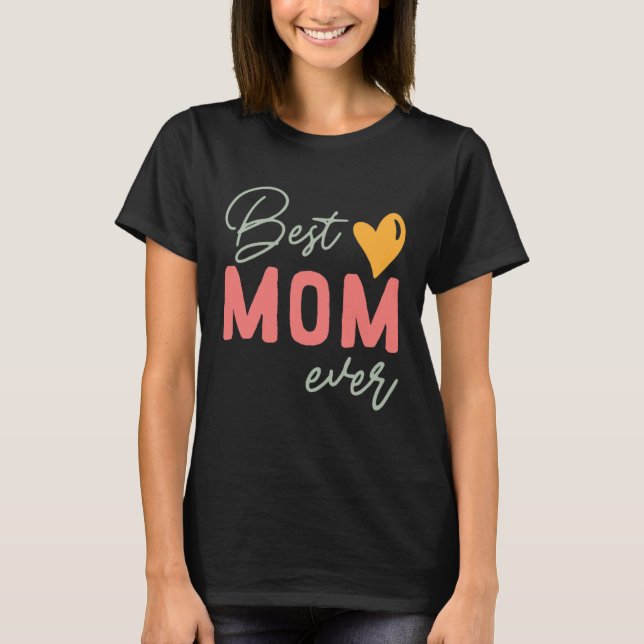 Camiseta Mejor Día de la Madre (Anverso)