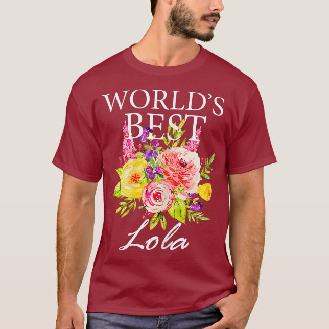 Camiseta Mejor Día de la Madre de Abuela Filipina Lola del  (Anverso)
