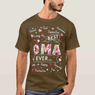 Camiseta Mejor Día de la Madre de Abuela por Primera Vez de