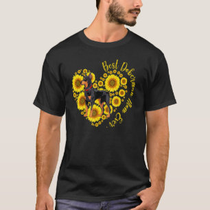 Camiseta Mejor Día de la Madre de Corazón de Girasol para M