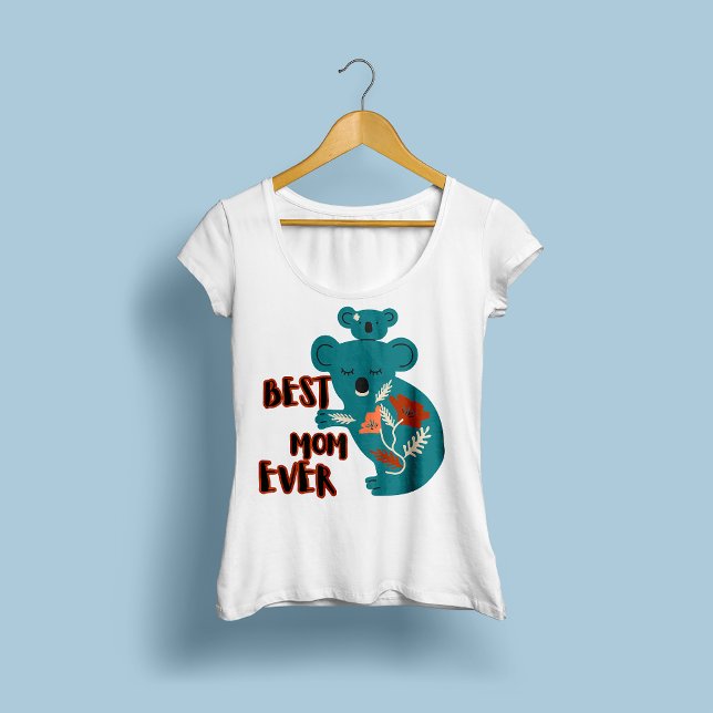 Camiseta Mejor Día de la Madre de Koala (Subido por el creador)