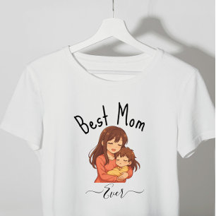 Camiseta Mejor Día de la Madre de la Familia Personalizado