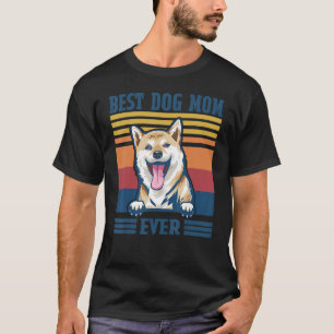 Camiseta Mejor Día de la Madre de la Madre Inu Shiba