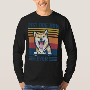 Camiseta Mejor Día de la Madre de la Madre Inu Shiba