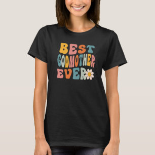 Camiseta Mejor Día de la Madre De Madrina Para Mujeres Mamá