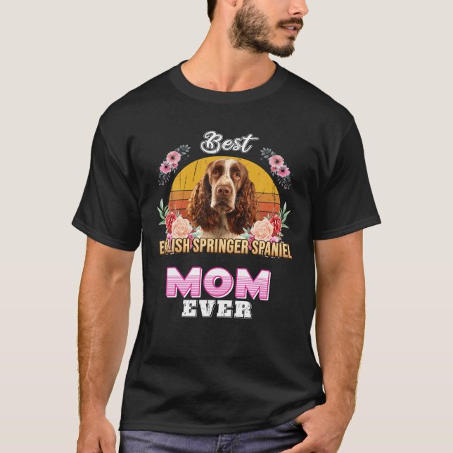 Camiseta Mejor Día de la Madre de Mamá Española Springer In (Anverso)