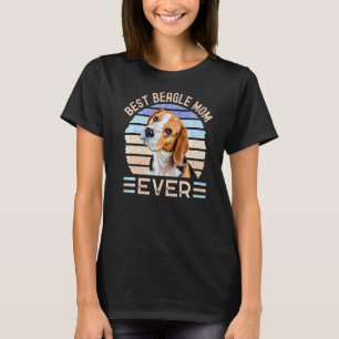 Camiseta Mejor Día de la Madre de Perro Beagle