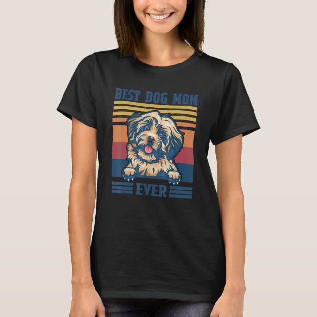 Camiseta Mejor Día de la Madre de Perro de la Madre Habana (Anverso)